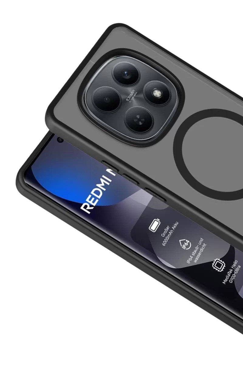 Mey İthalat® Redmi Note 15 Pro Plus 5G Jota Magsafe Kapak - Siyah