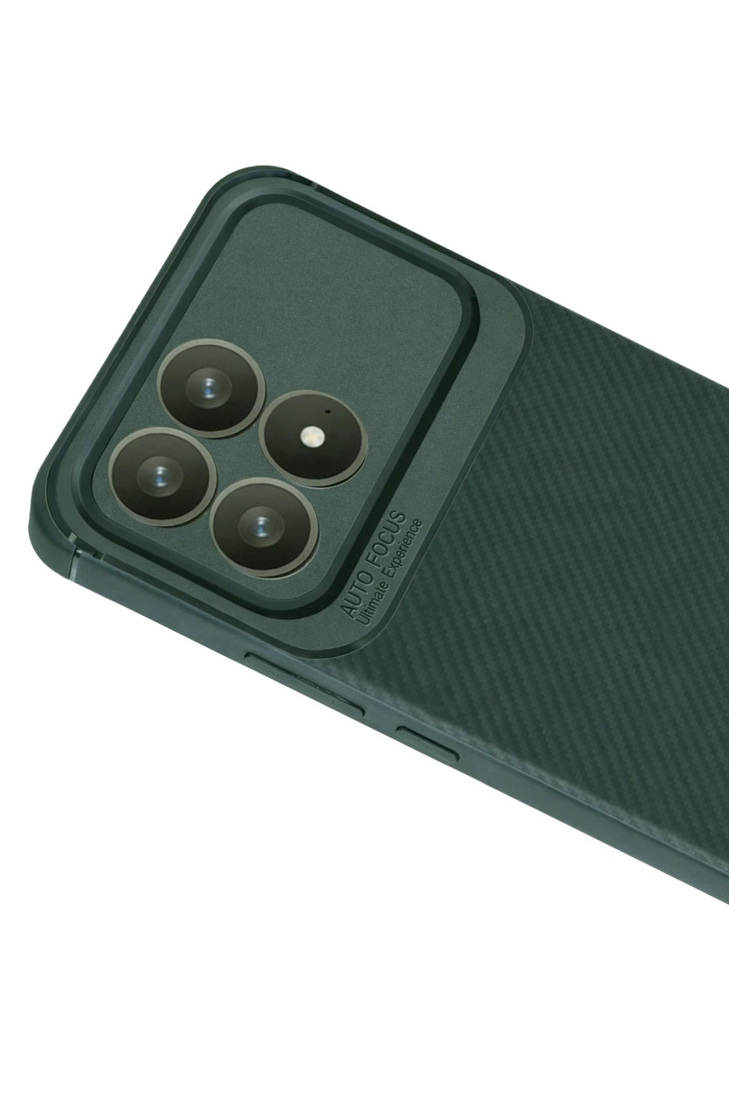 Mey İthalat® Poco F8 Pro Auto Focus Karbon Kapak - Koyu Yeşil