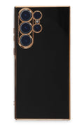 Mey İthalat® Samsung Galaxy S23 Ultra Kılıf Volet Silikon - Siyah