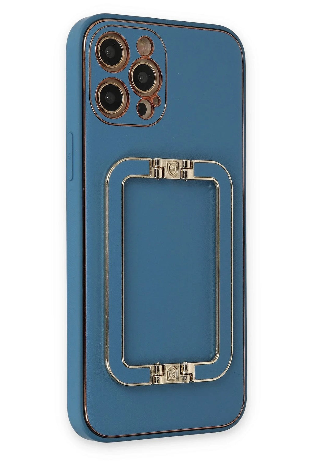 Mey İthalat® iPhone 12 Pro Kılıf Coco Elit Kapak - Mavi
