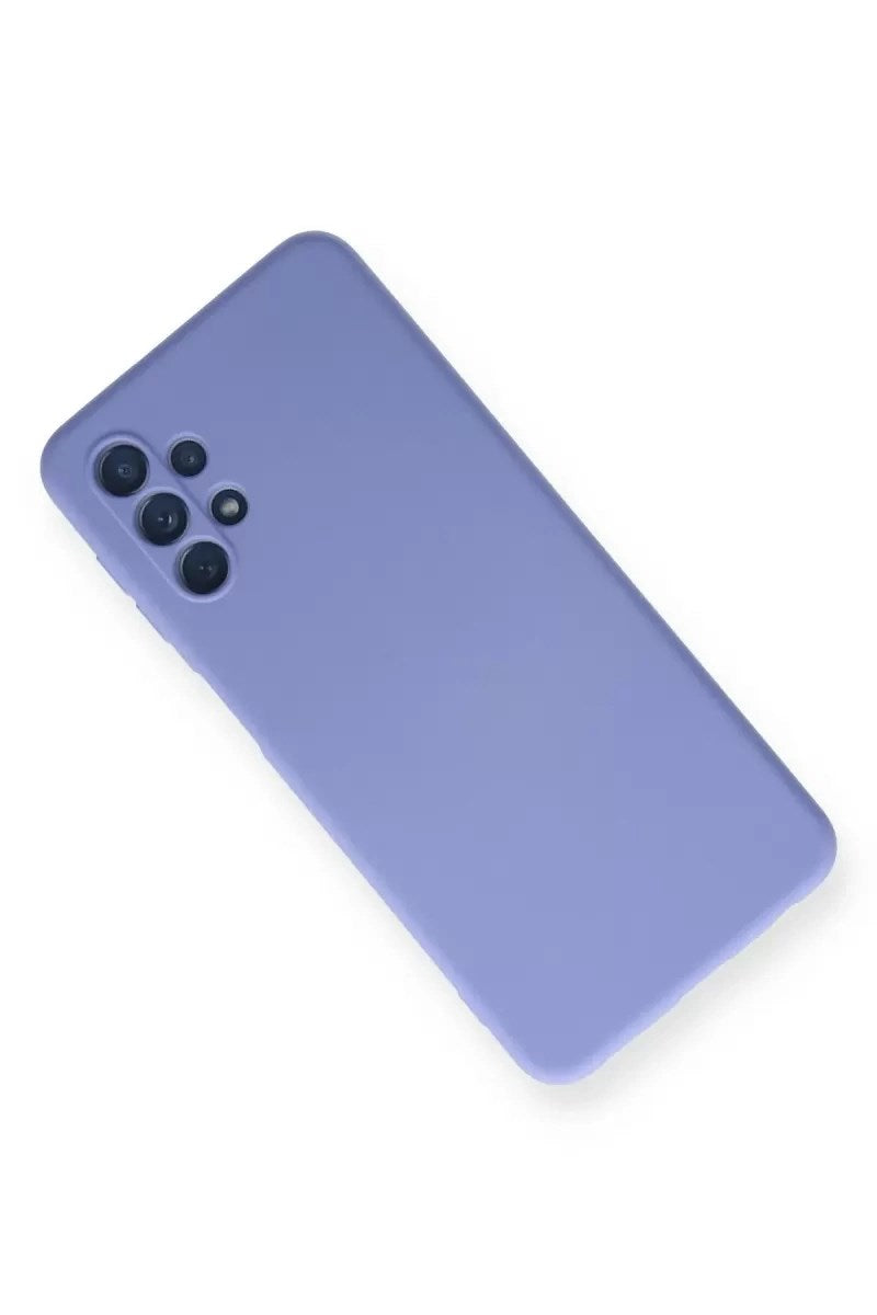 Mey İthalat® Samsung Galaxy A52 Kılıf Nano içi Kadife Silikon - Lila