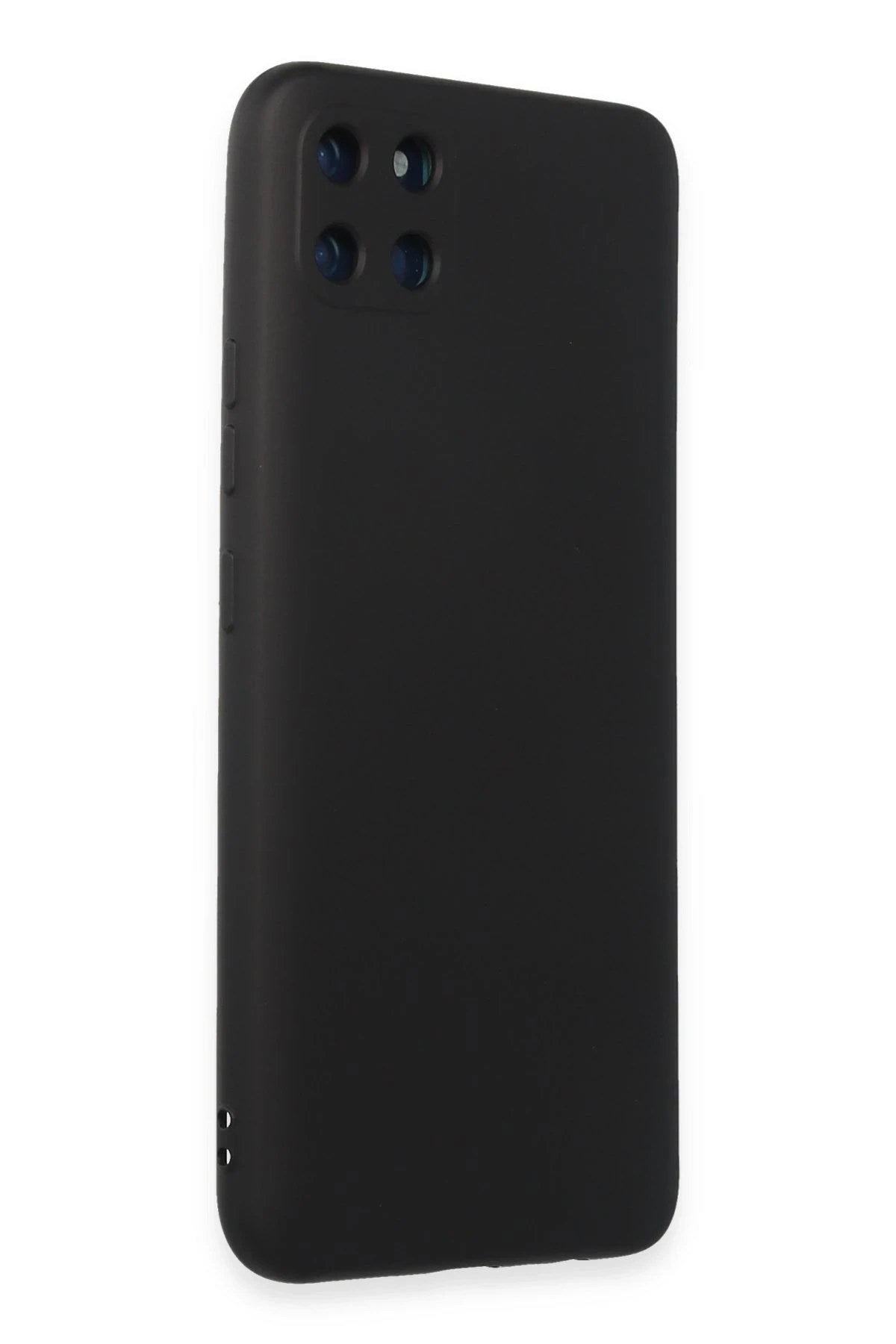 Mey İthalat® Realme C11 Kılıf Nano içi Kadife Silikon - Siyah
