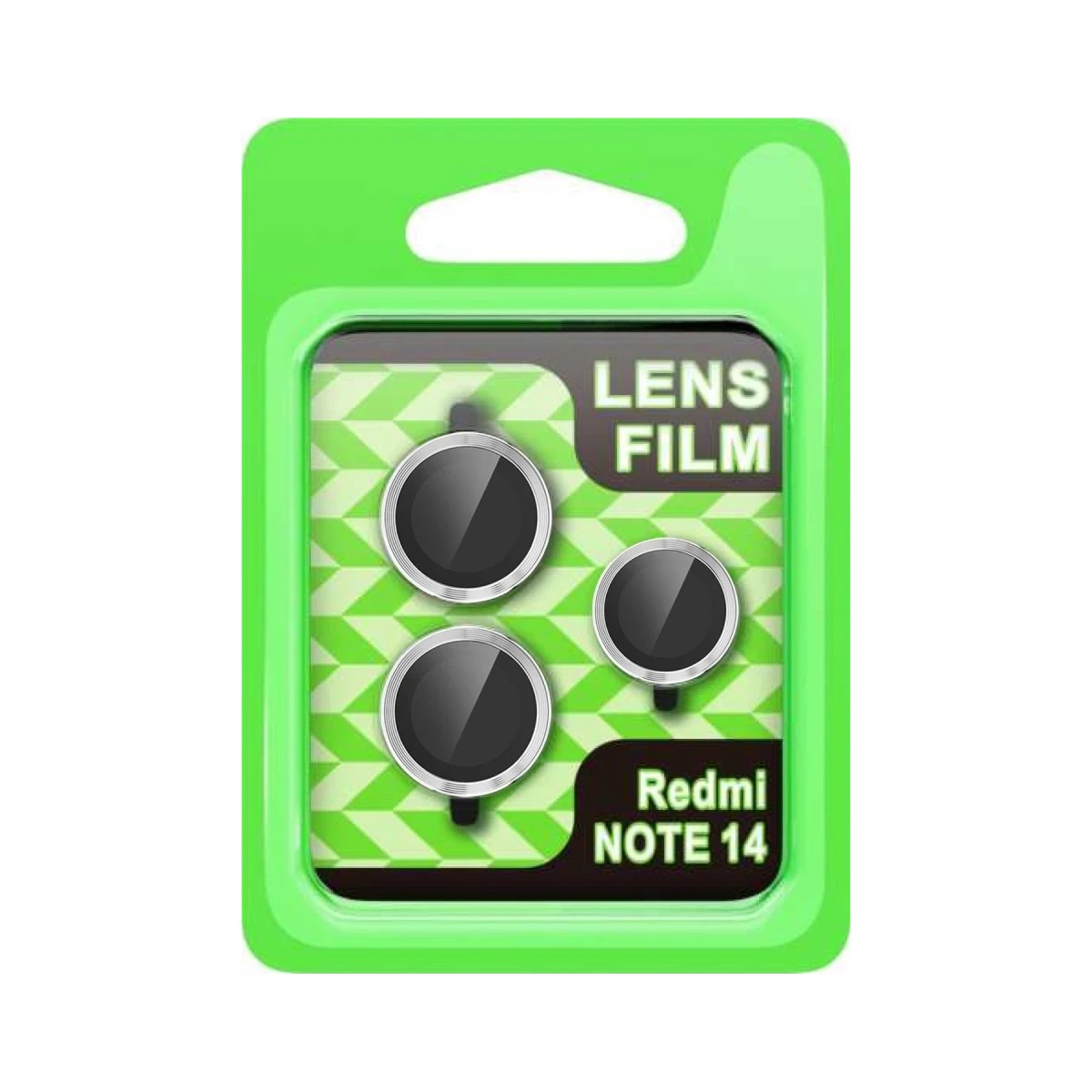 Mey İthalat® Note 14 5G Raze Metal Kamera Lens - Gümüş