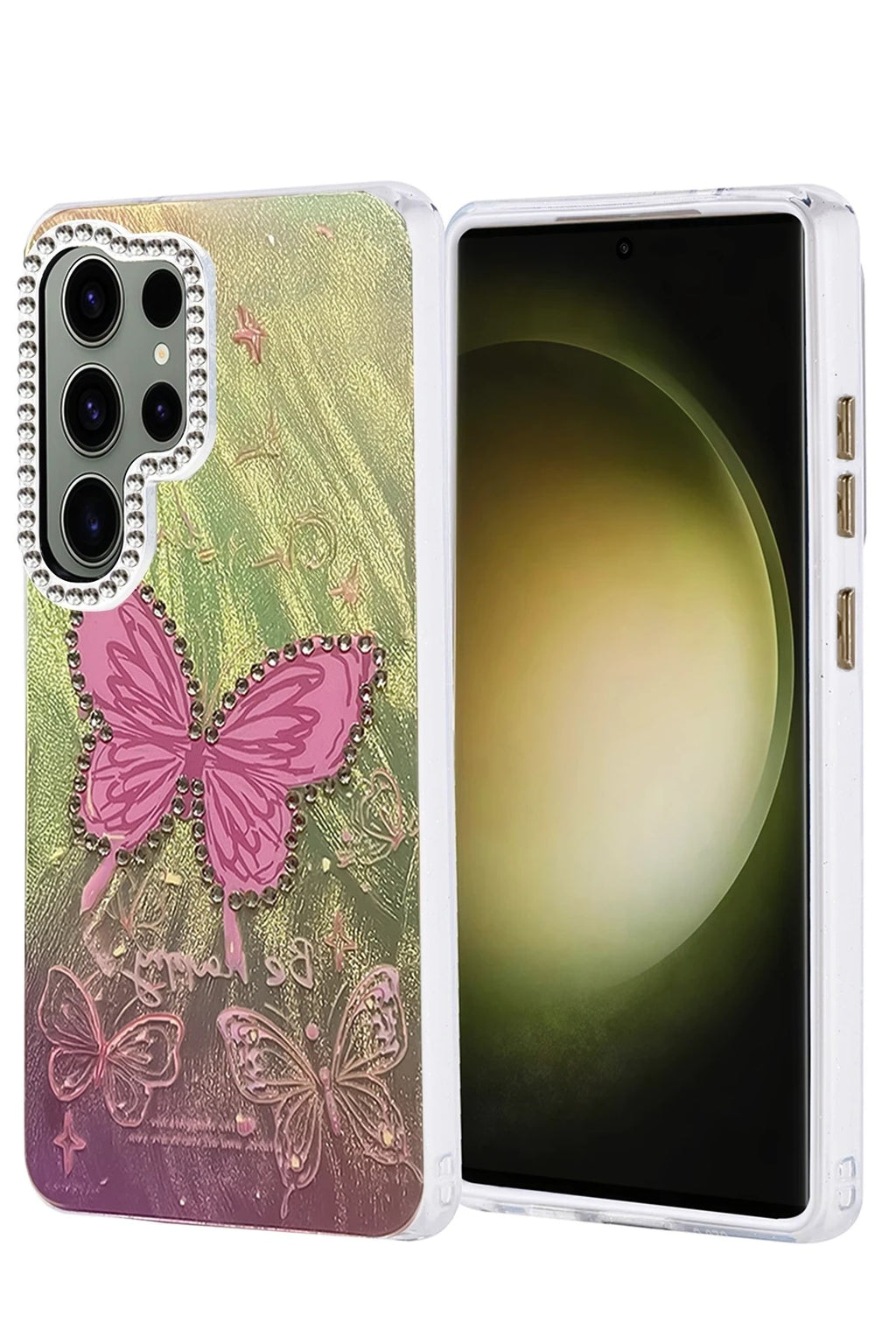 Mey İthalat® Samsung Galaxy S25 Ultra Kılıf Blade Aynalı Desenli Kapak - Desen 5