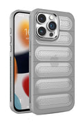 Mey İthalat® iPhone 15 Pro Kılıf Airmax Silikon Kapak - Titan Gri