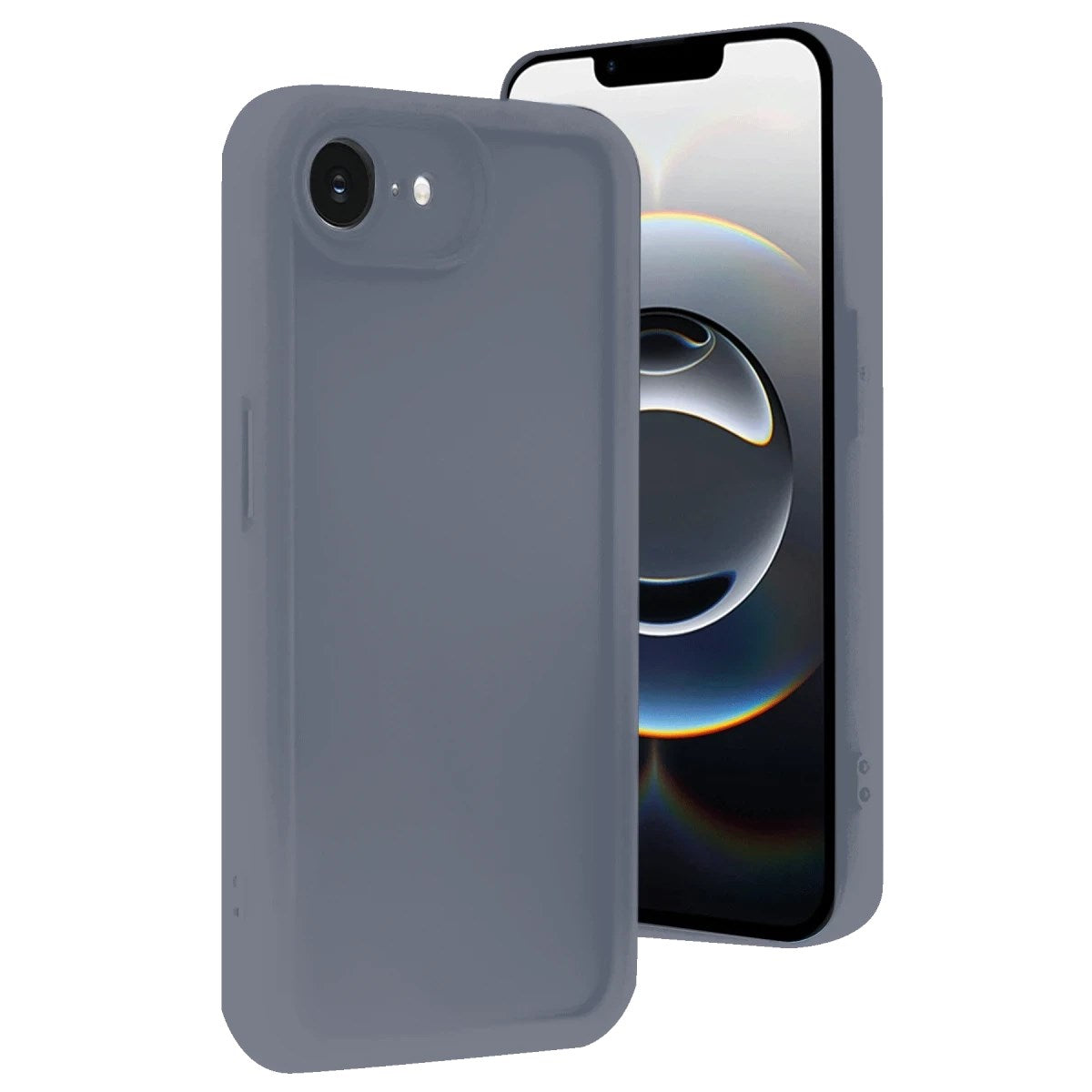 Mey İthalat® iPhone 16E Kılıf Viera Silikon - Gri