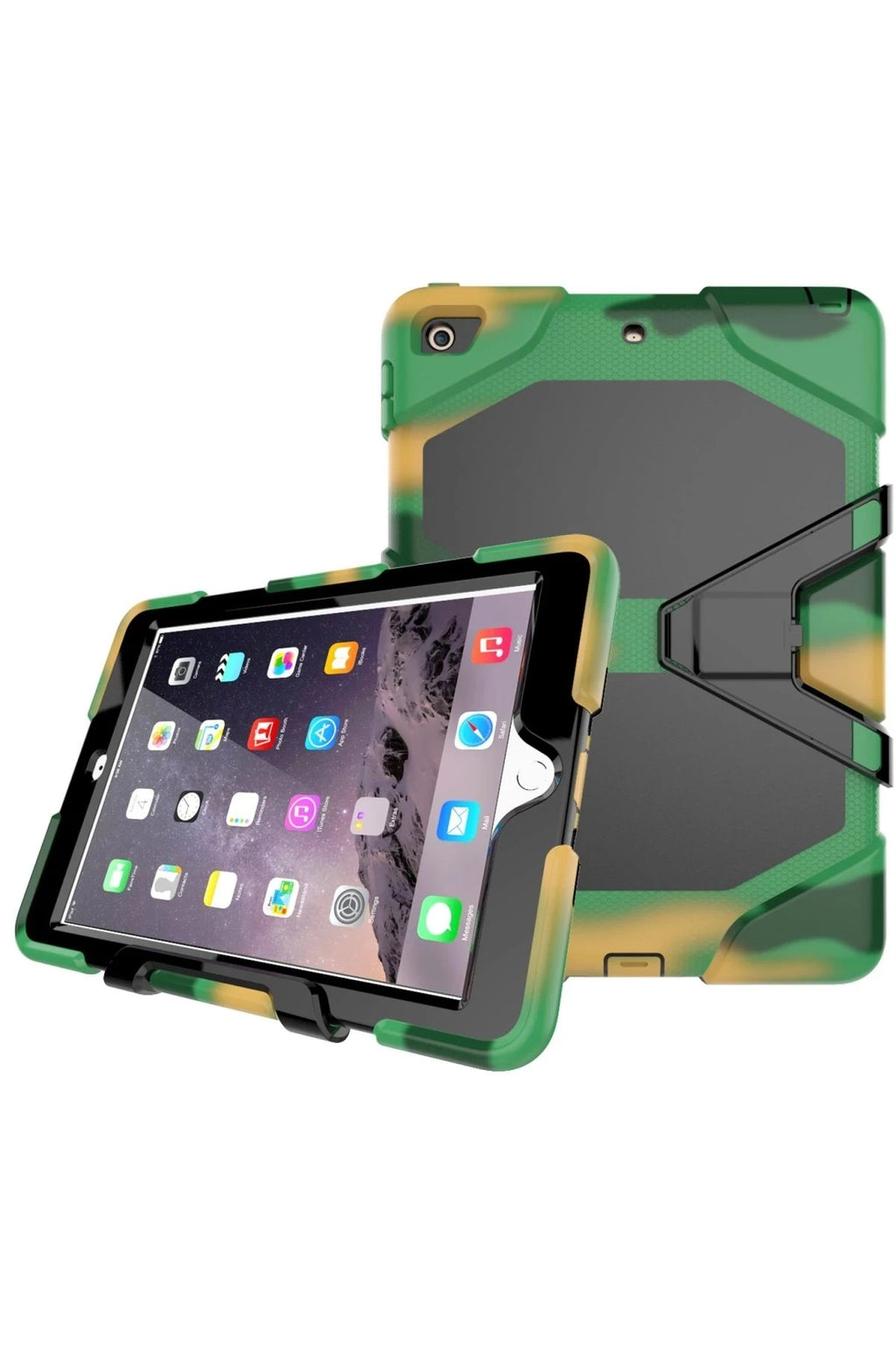 Mey İthalat® iPad 5 Air 9.7 Kılıf Griffin Tablet Kapak - Kamuflaj