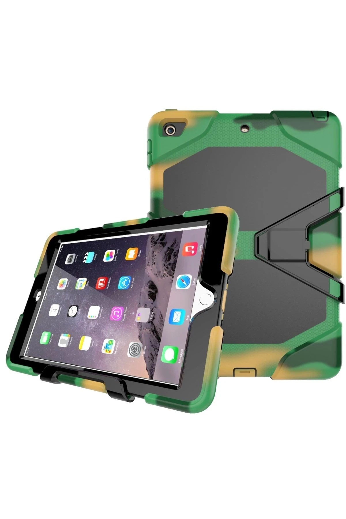 Mey İthalat® iPad 5 Air 9.7 Kılıf Griffin Tablet Kapak - Kamuflaj