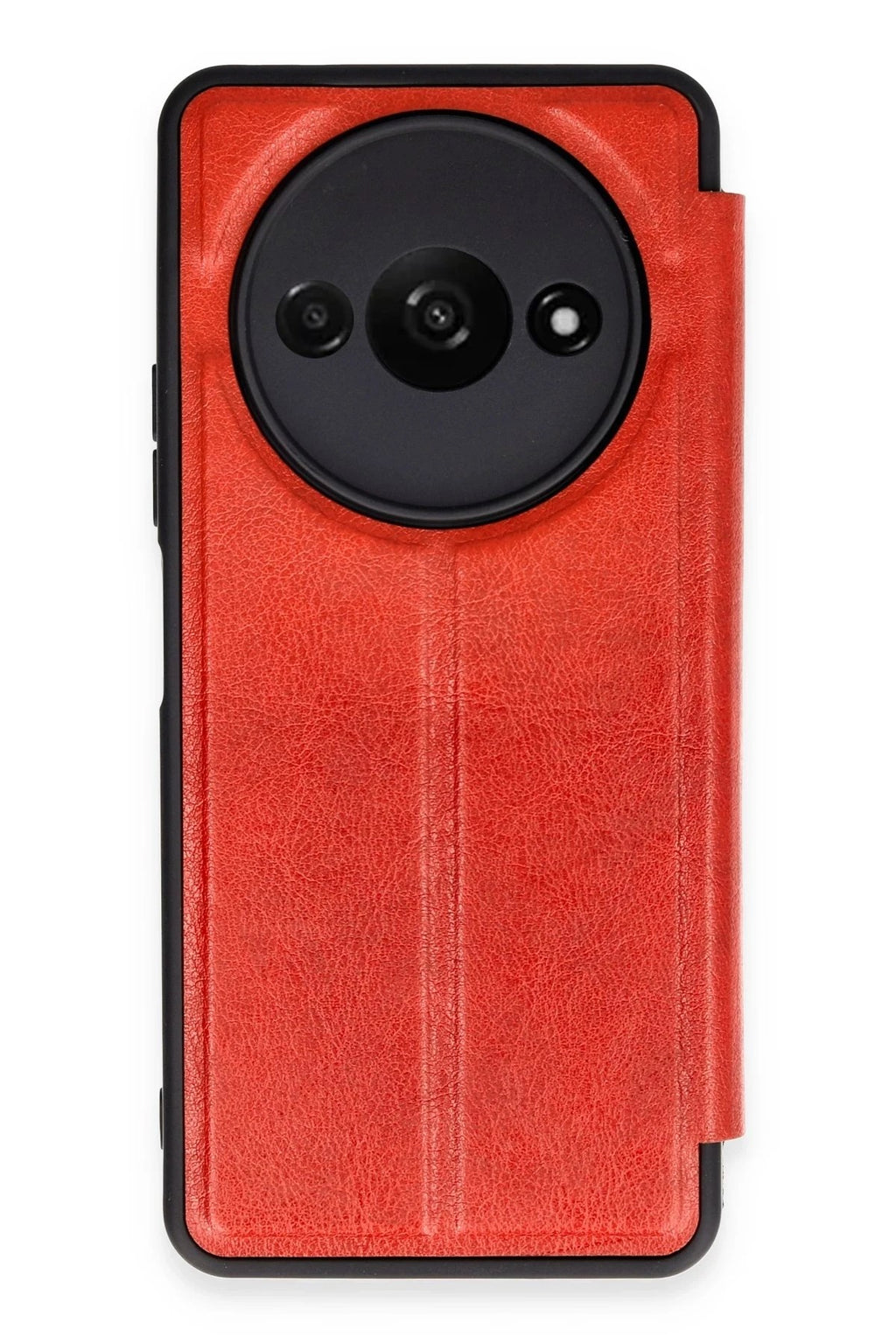 Mey İthalat® Redmi A3 4G Kılıf Flip Cover - Kırmızı
