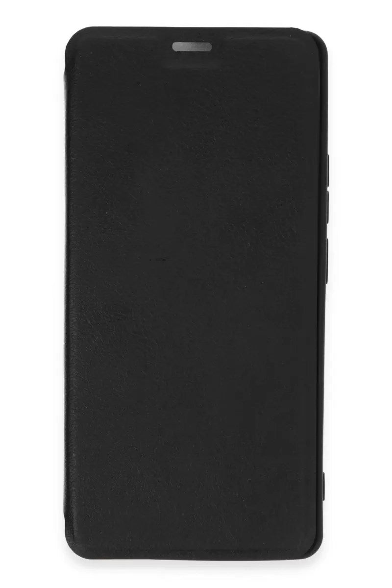 Mey İthalat® Redmi Note 13 4G Kılıf Flip Cover - Siyah