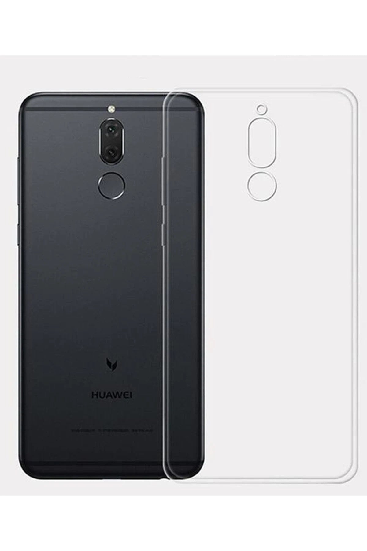 Mey İthalat® Huawei Mate 10 Lite Kılıf Lüx Şeffaf Silikon
