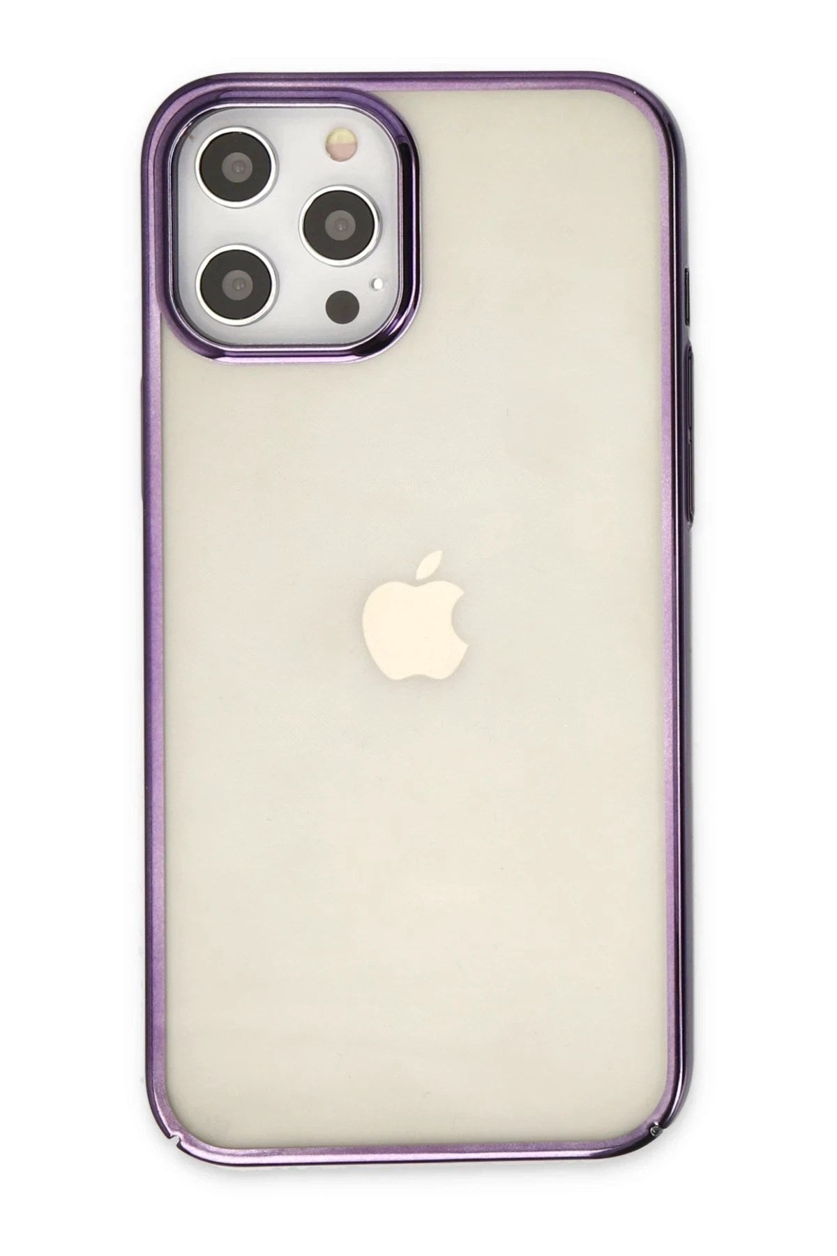 Mey İthalat® iPhone 12 Pro Max Kılıf Element Silikon - Mor