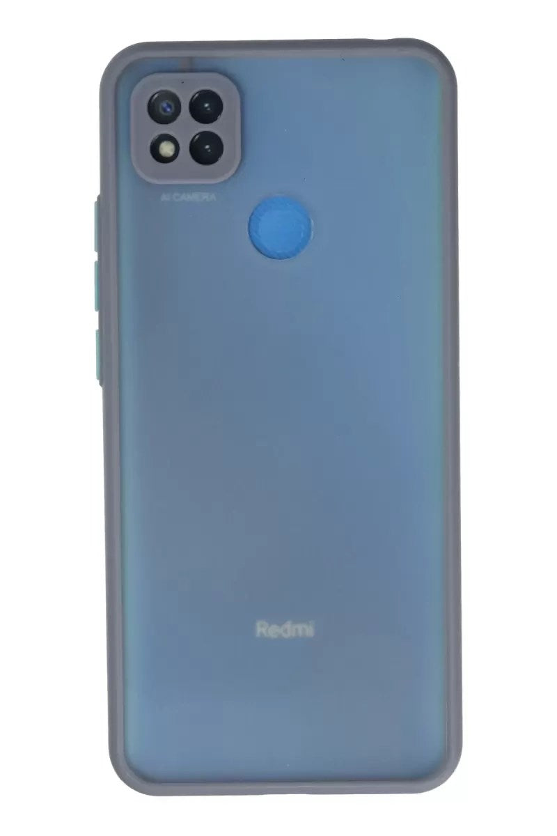 Mey İthalat® Redmi 9C Kılıf Montreal Silikon Kapak - Gri