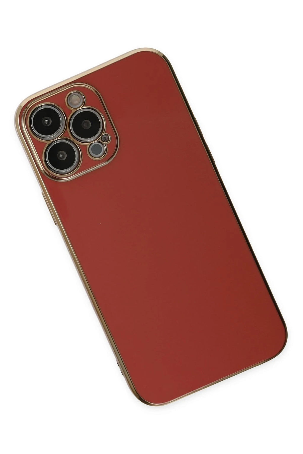 Mey İthalat® iPhone 14 Pro Max Kılıf Volet Silikon - Kırmızı