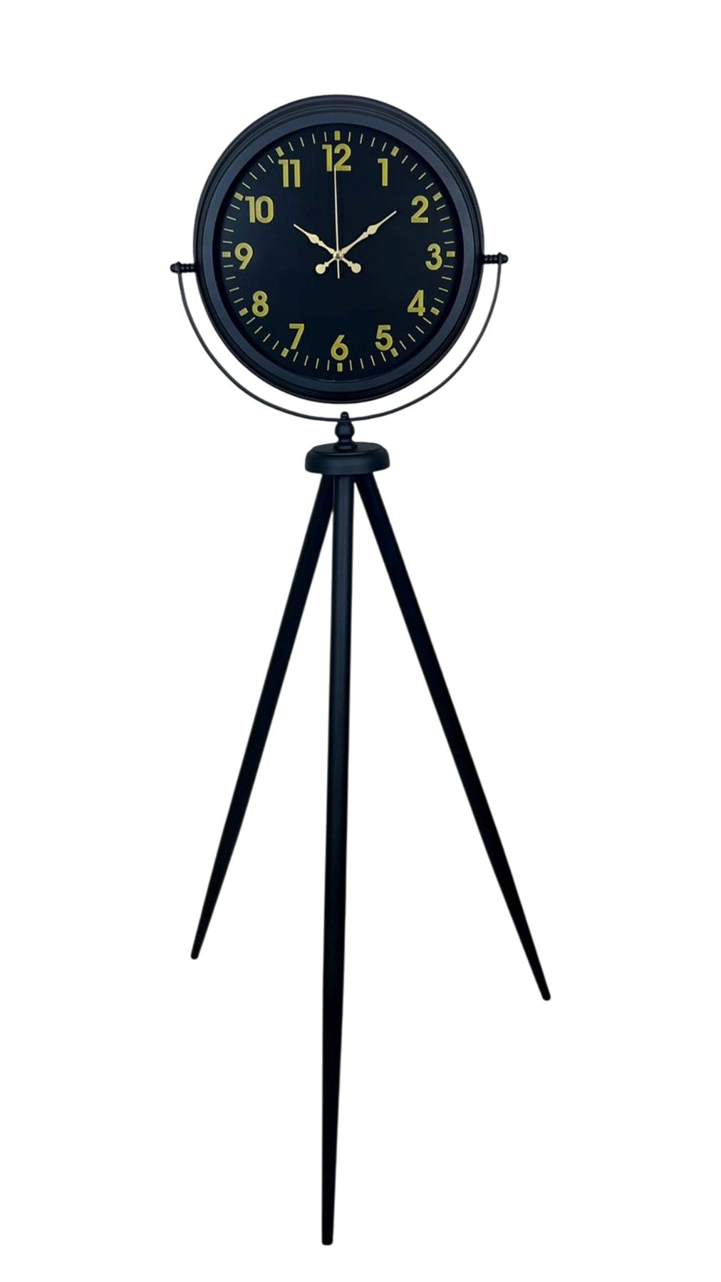 Black Prime Gold Rakamlı Tripod Ayaklı Saat