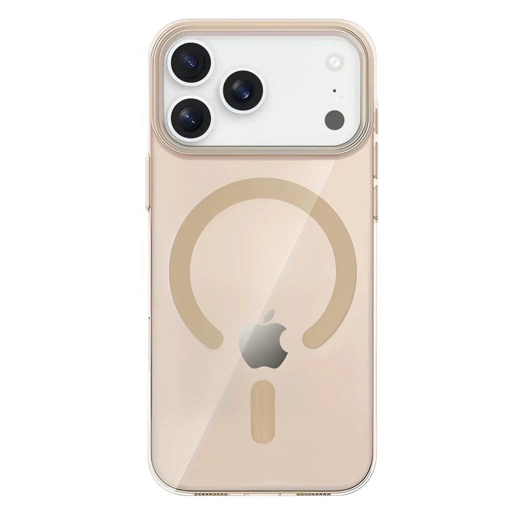 Mey İthalat® iPhone 17 Pro PC Blank Magsafe Kapak - Çöl Titanyum