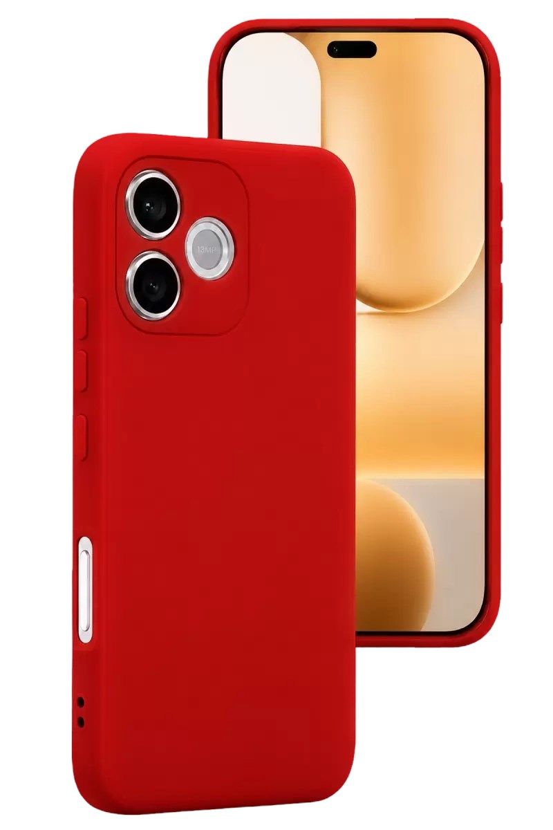 Mey İthalat® Huawei Honor 600 Lite First Silikon - Kırmızı