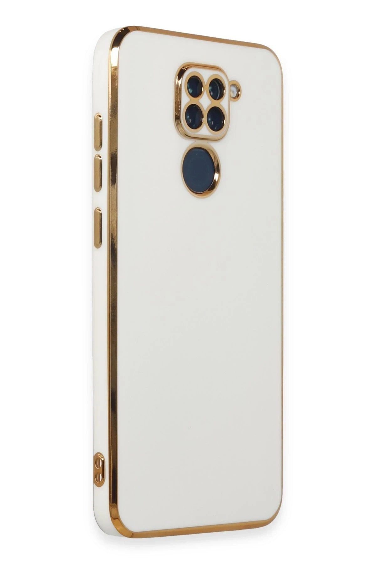 Mey İthalat® Redmi Note 9 Kılıf Volet Silikon - Beyaz