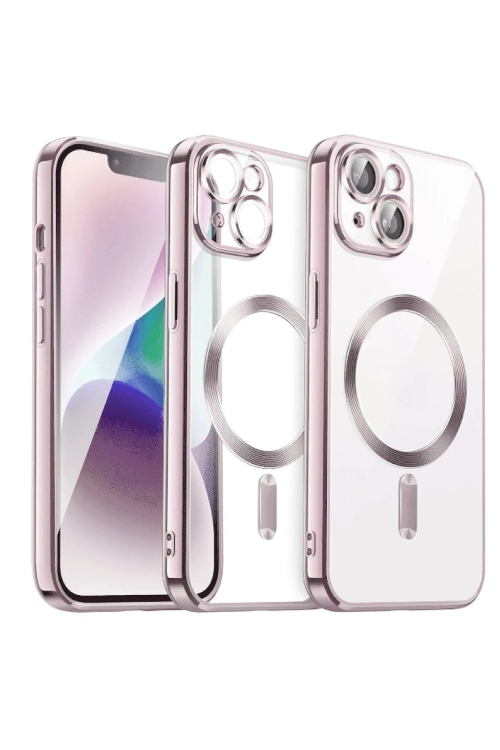 Mey İthalat® iPhone 13 Kılıf Kross Magneticsafe Kapak - Rose