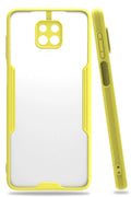 Mey İthalat® Redmi Note 9S Kılıf Platin Silikon - Sarı