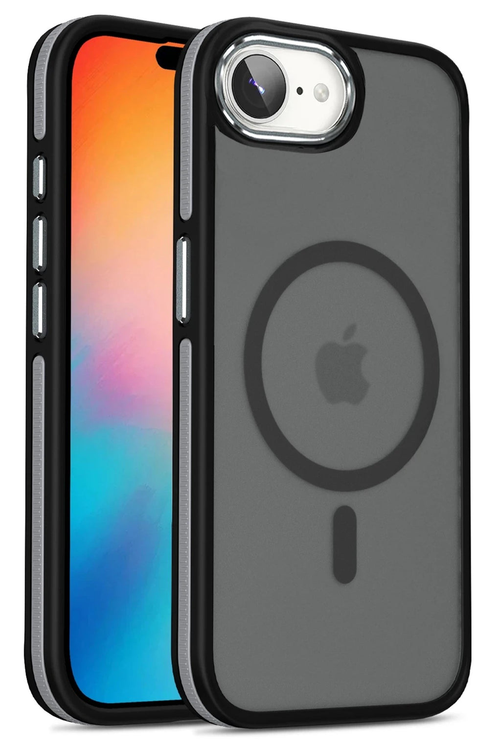 Mey İthalat® iPhone 16E Winner Magsafe Kapak - Siyah