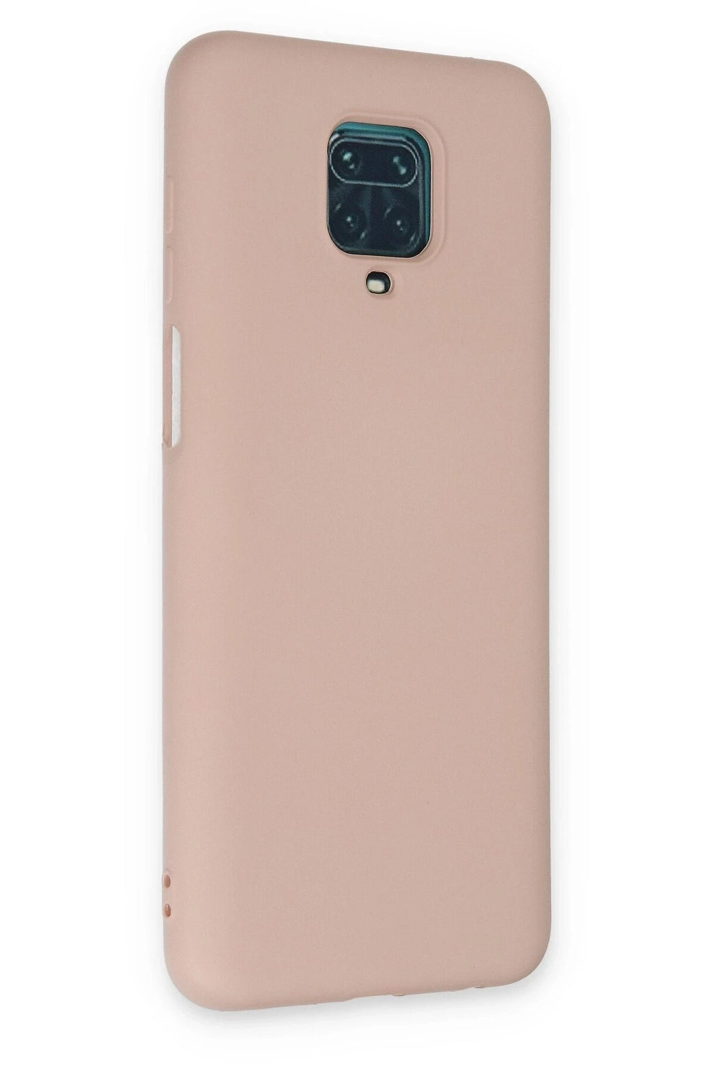 Mey İthalat® Redmi Note 9 Pro Kılıf Nano içi Kadife Silikon - Pudra