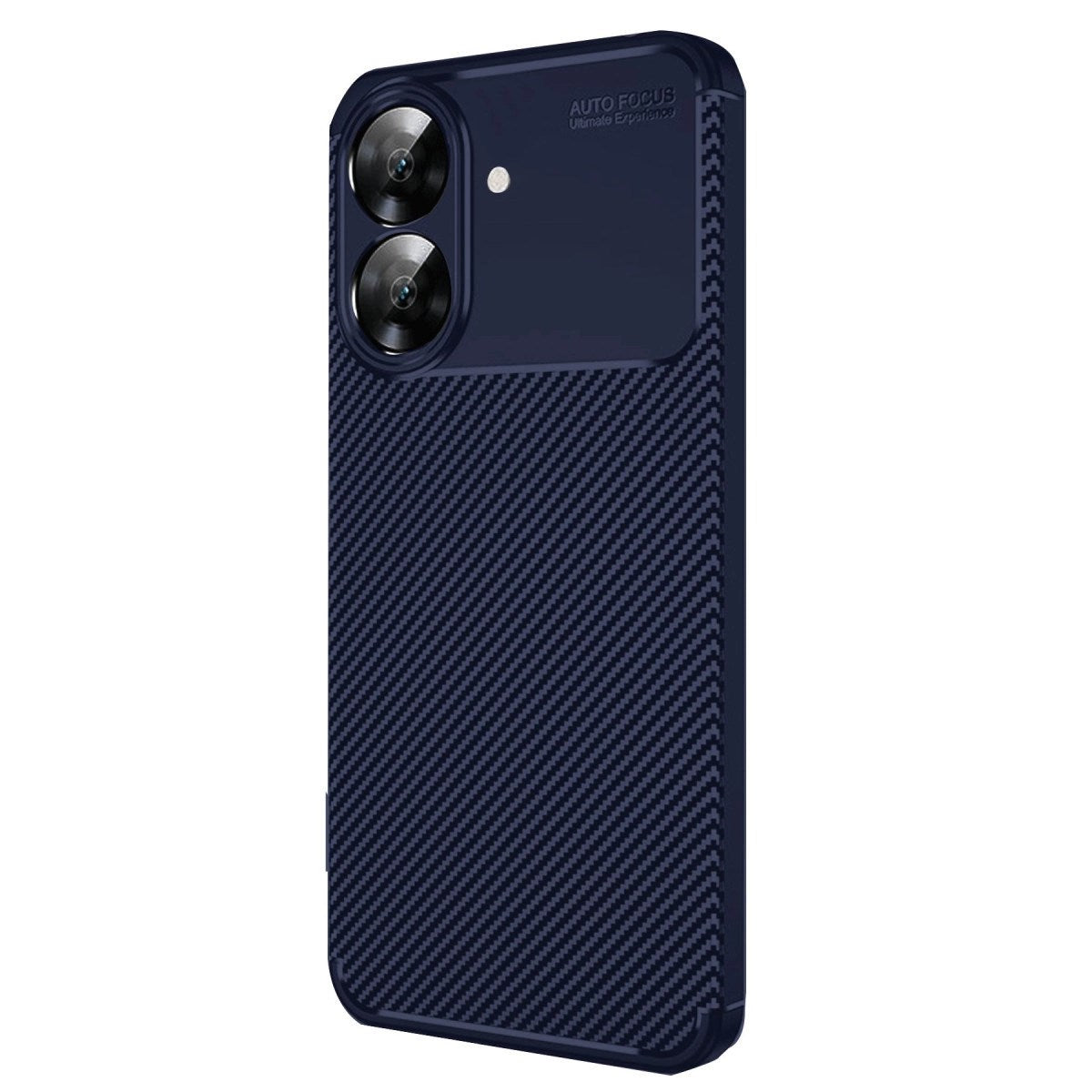 Mey İthalat® Realme Note 60 Kılıf Auto Focus Karbon Kapak - Lacivert