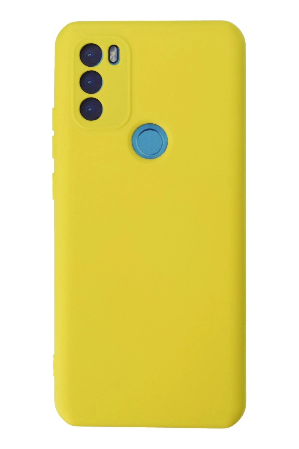 Mey İthalat® General Mobile GM 21 Plus Kılıf Nano içi Kadife Silikon - Sarı