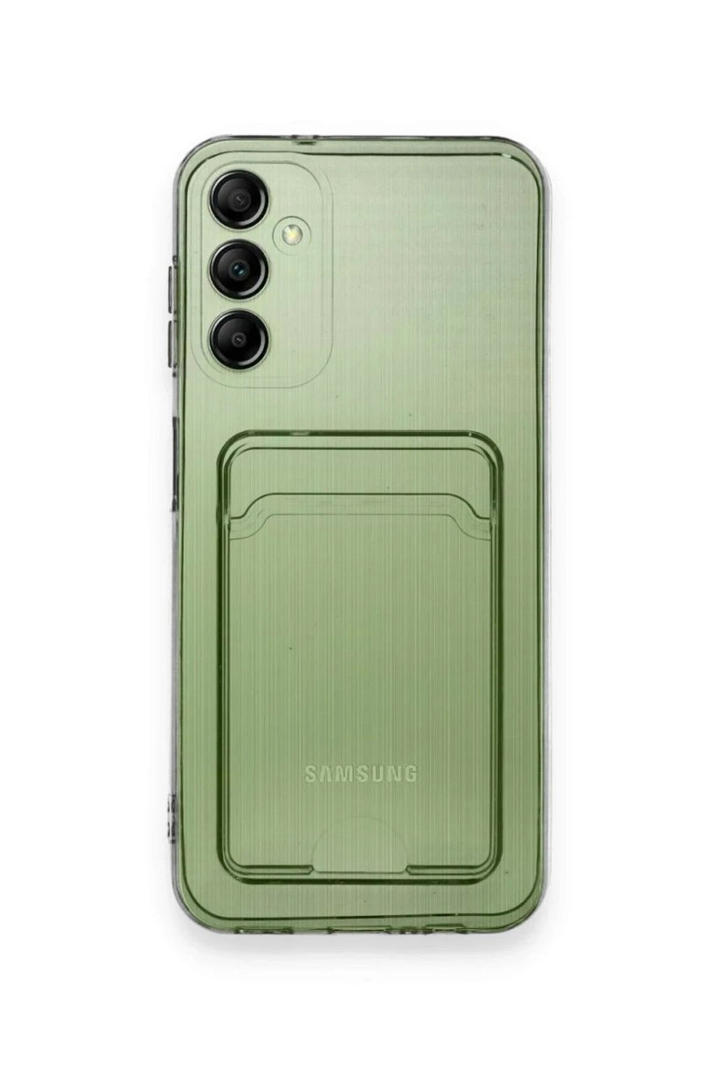 Mey İthalat® Samsung Galaxy A25 5G Kılıf Kart Şeffaf Silikon - Şeffaf