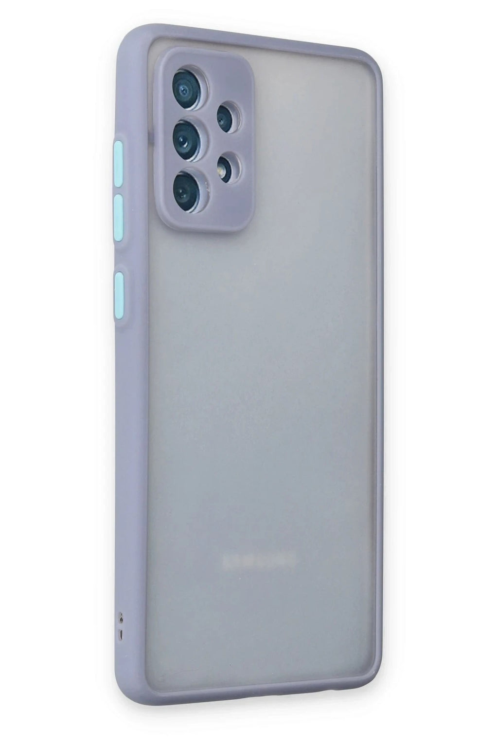 Mey İthalat® Samsung Galaxy A72 Kılıf Montreal Silikon Kapak - Gri