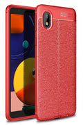Mey İthalat® Samsung Galaxy A01 Core Kılıf Auto Focus Kapak - Kırmızı