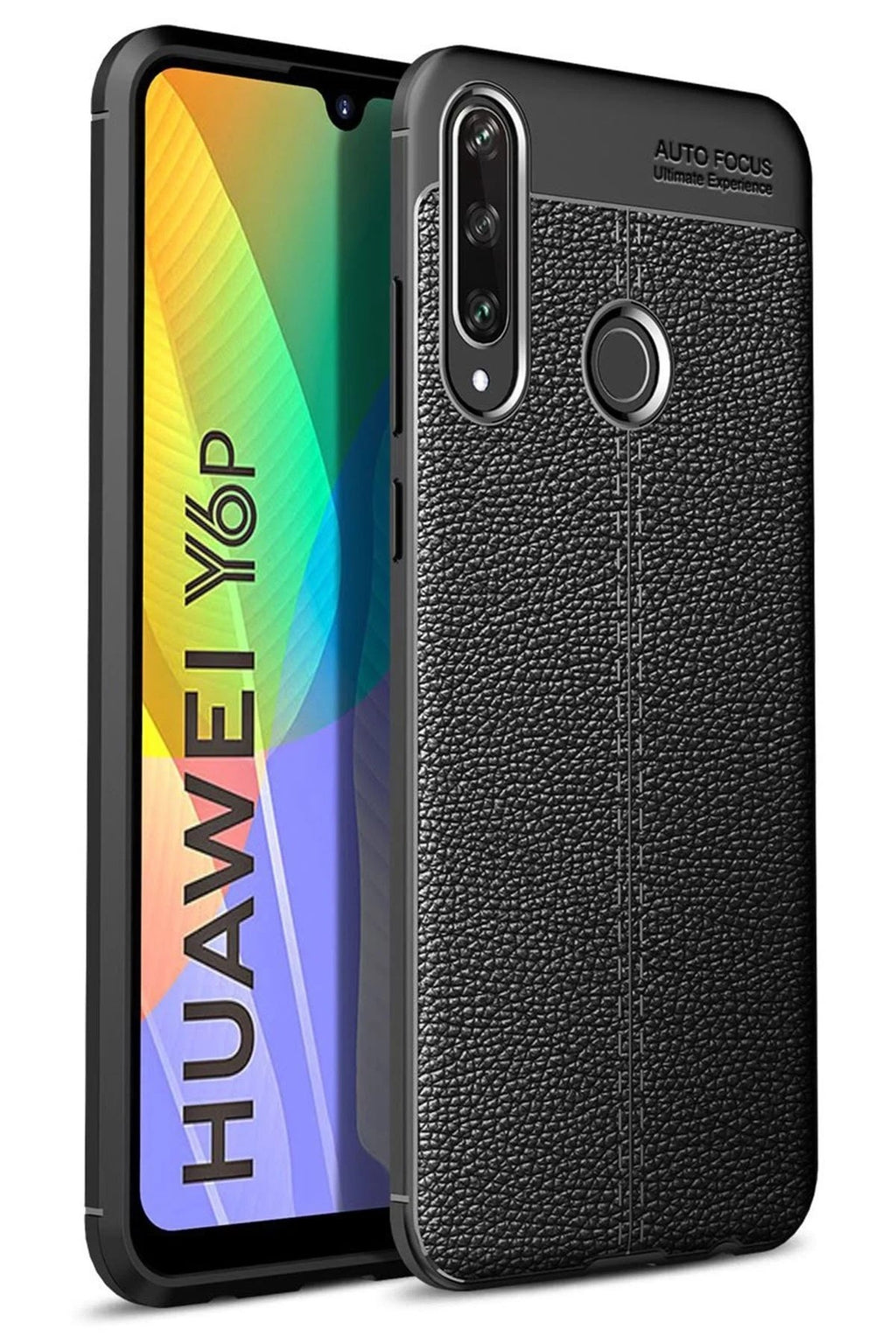 Mey İthalat® Huawei Y6P Kılıf Auto Focus Kapak - Siyah