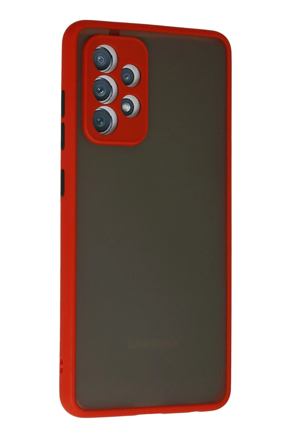 Mey İthalat® Samsung Galaxy A52 Kılıf Montreal Silikon Kapak - Kırmızı