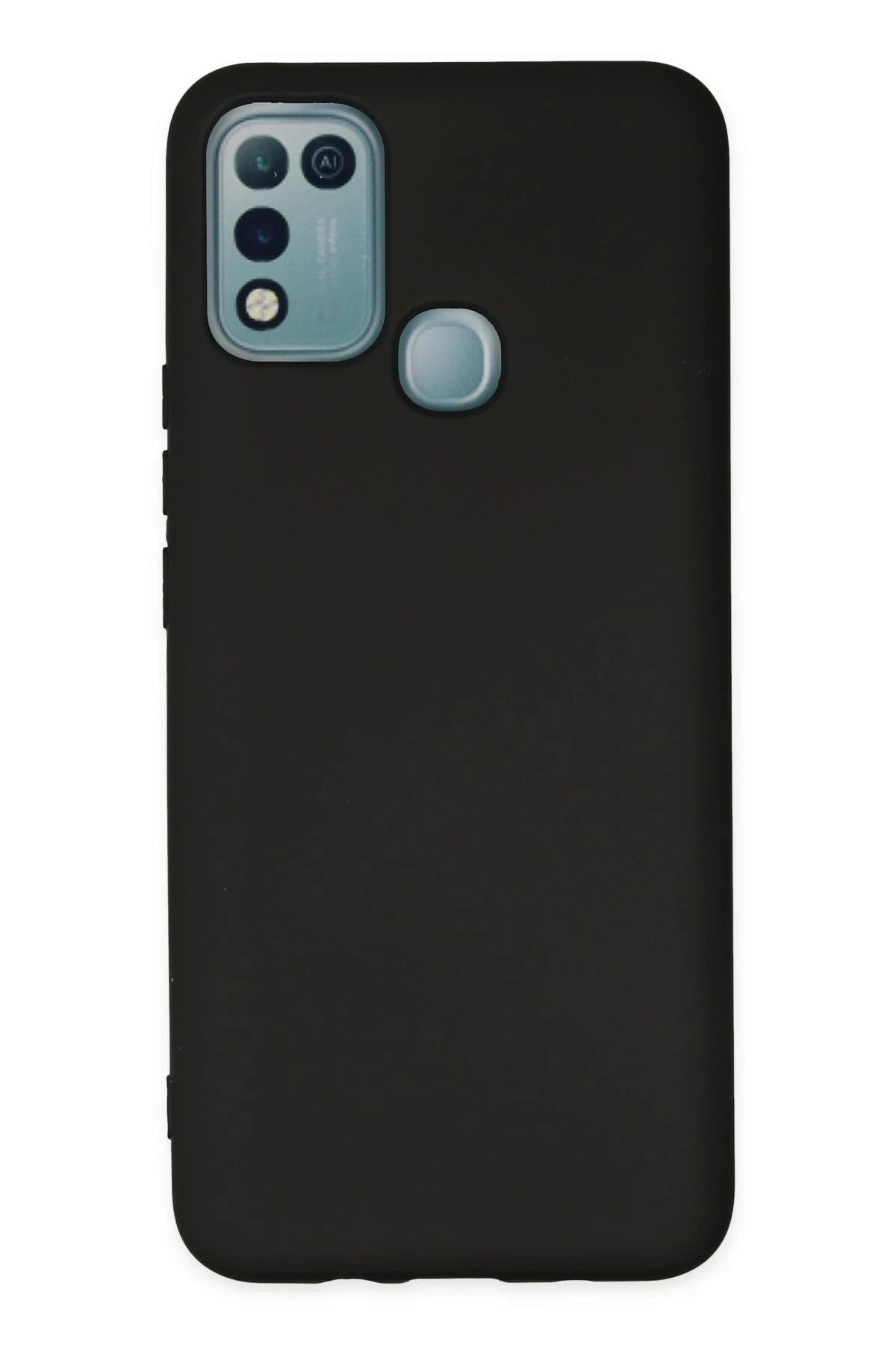 Mey İthalat® İnfinix Hot 10 Play Kılıf Nano içi Kadife Silikon - Siyah