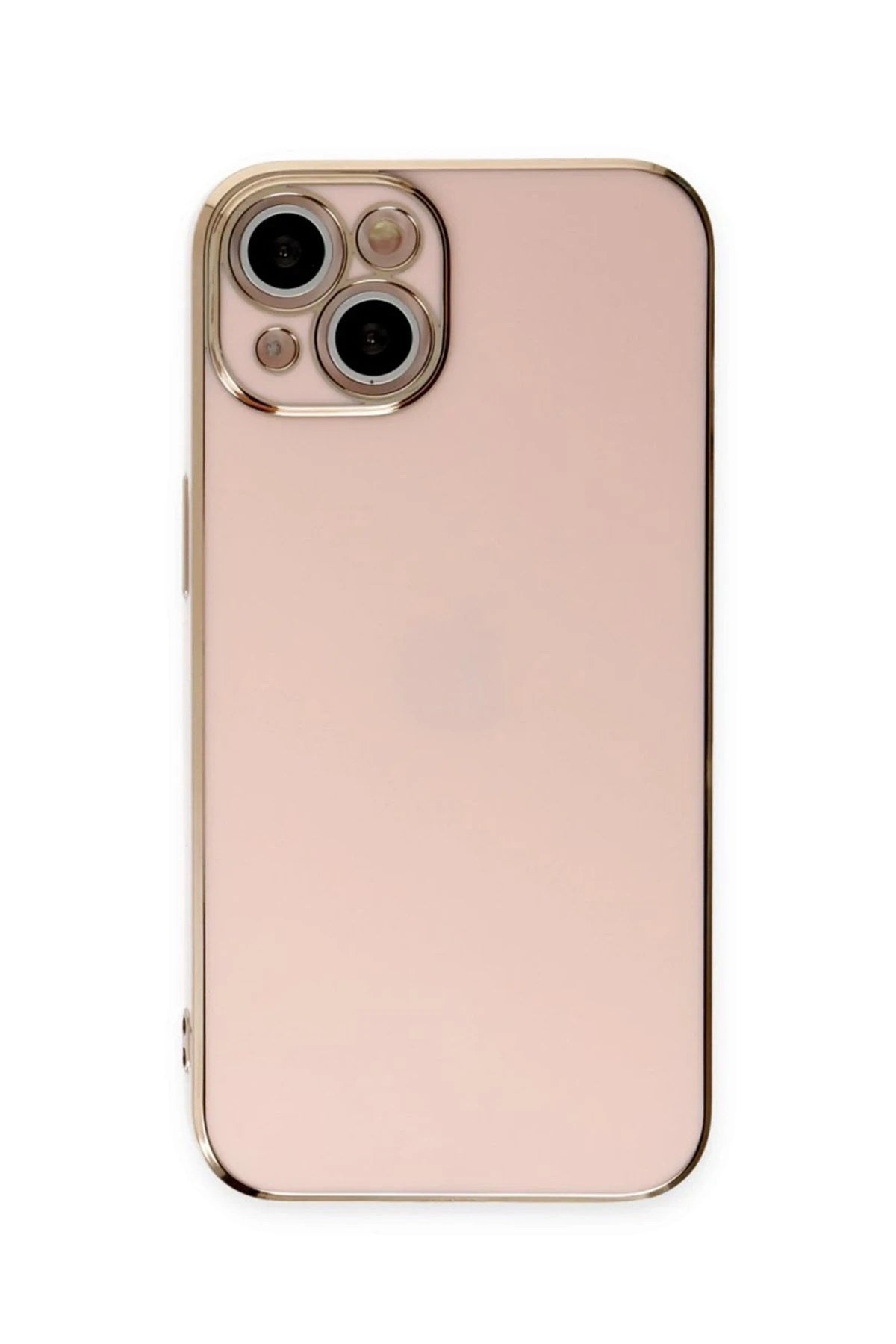 Mey İthalat® iPhone 15 Kılıf Volet Silikon - Pembe