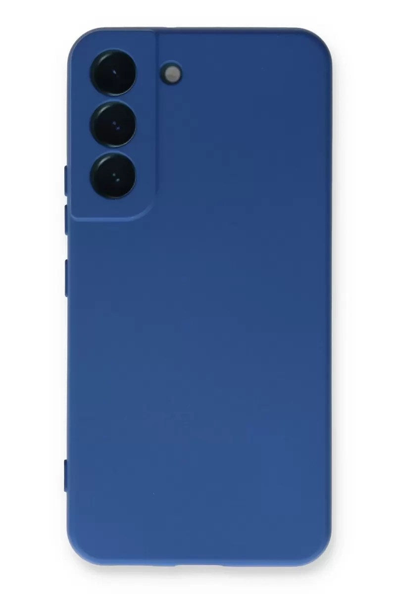 Mey İthalat® Samsung Galaxy S23 Kılıf Nano içi Kadife Silikon - Mavi