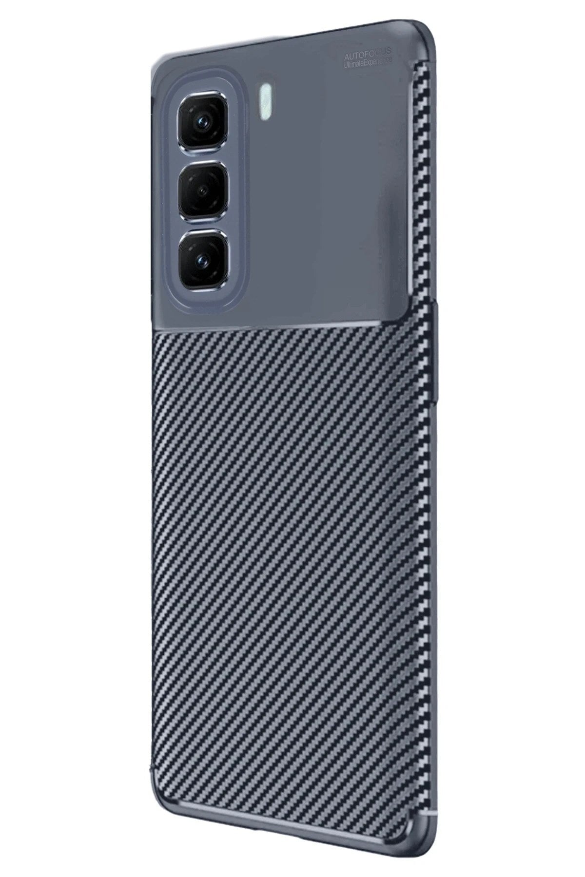Mey İthalat® İnfinix Hot 50 Pro Plus 4G Auto Focus Karbon Kapak - Lacivert