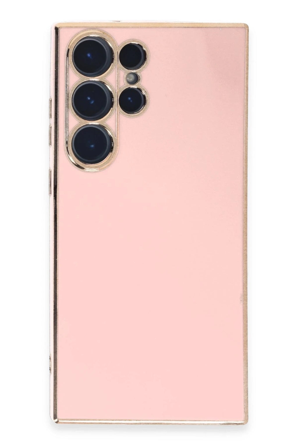 Mey İthalat® Samsung Galaxy S23 Ultra Kılıf Volet Silikon - Pembe