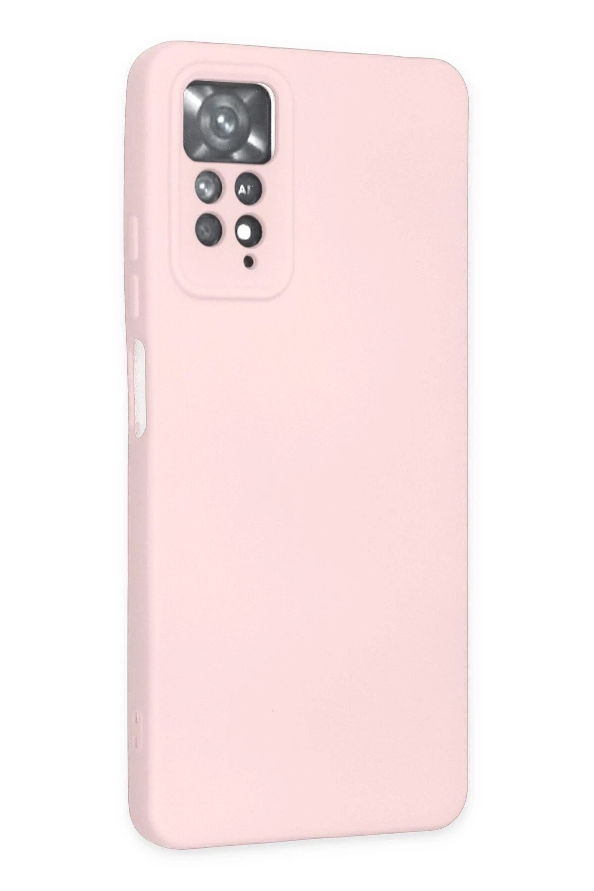 Mey İthalat® Redmi Note 11 Pro Kılıf Nano içi Kadife Silikon - Pudra
