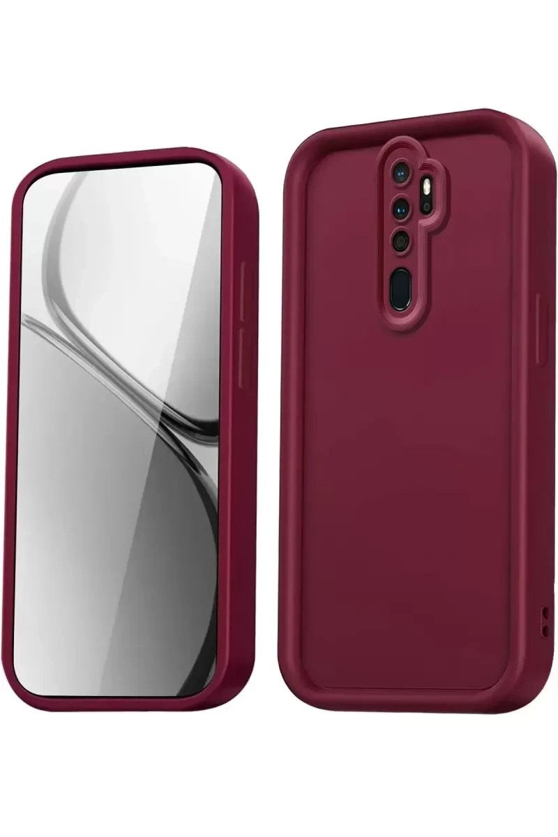 Mey İthalat® Redmi Note 8 Pro Kılıf Viera Silikon - Bordo