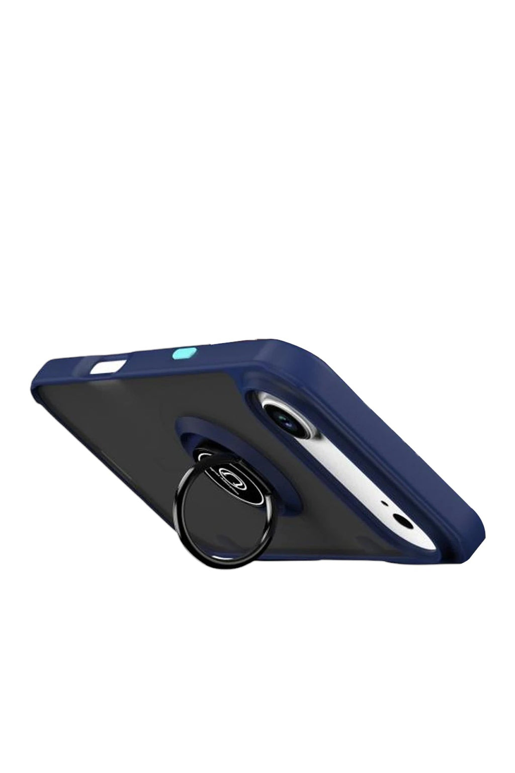 Mey İthalat® iPhone 17 Air Montreal Yüzüklü Silikon Kapak - Lacivert