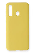 Mey İthalat® Samsung Galaxy M40 Kılıf Nano içi Kadife Silikon - Sarı