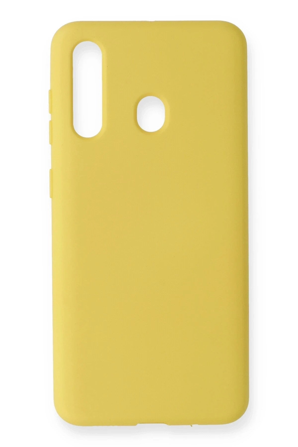 Mey İthalat® Samsung Galaxy M40 Kılıf Nano içi Kadife Silikon - Sarı