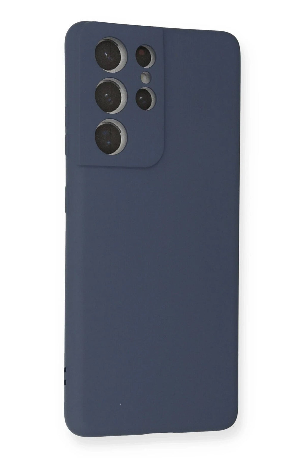 Mey İthalat® Samsung Galaxy S21 Ultra Kılıf Nano içi Kadife Silikon - Gri