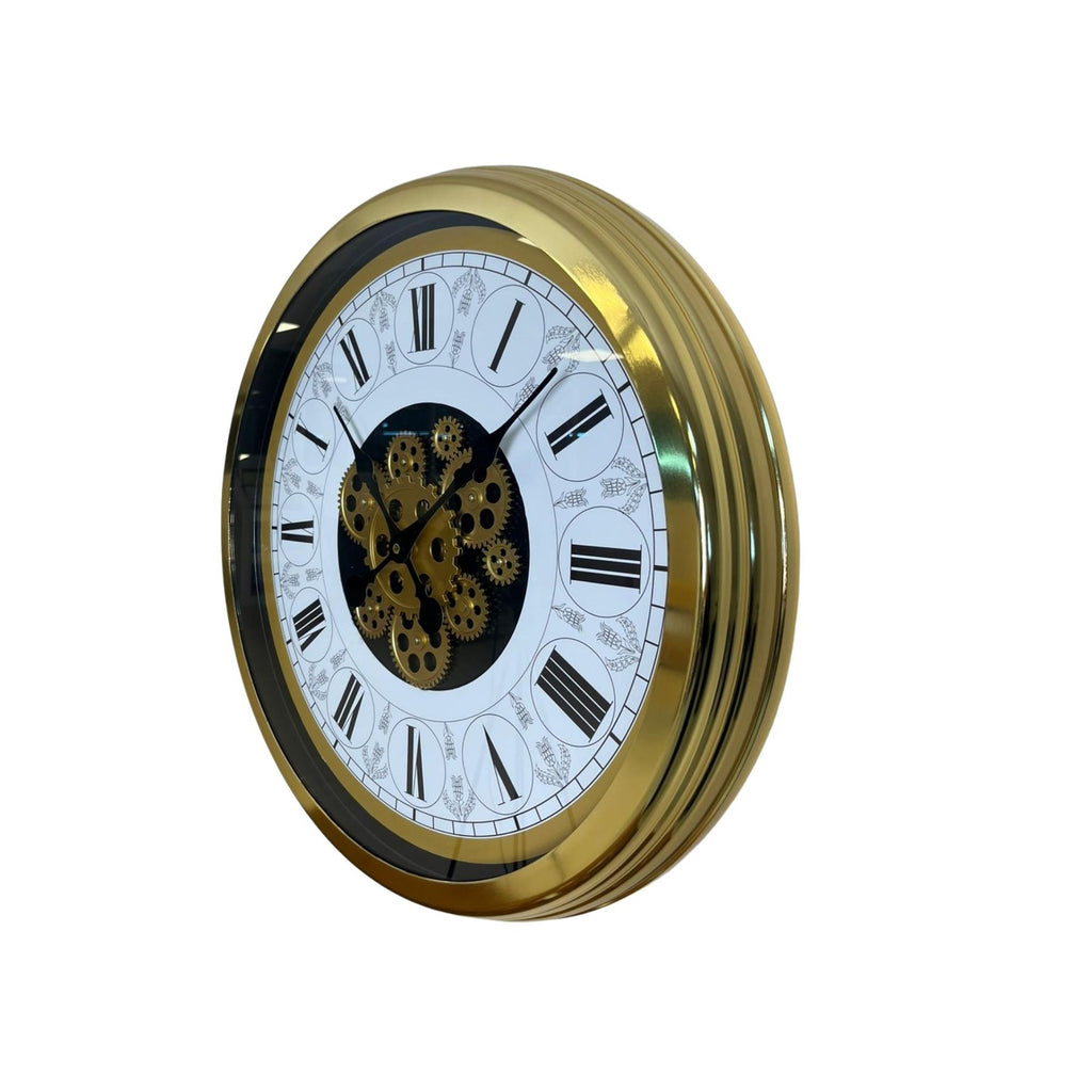 Royal Legacy Gold 60 Cm Çarklı Duvar Saati