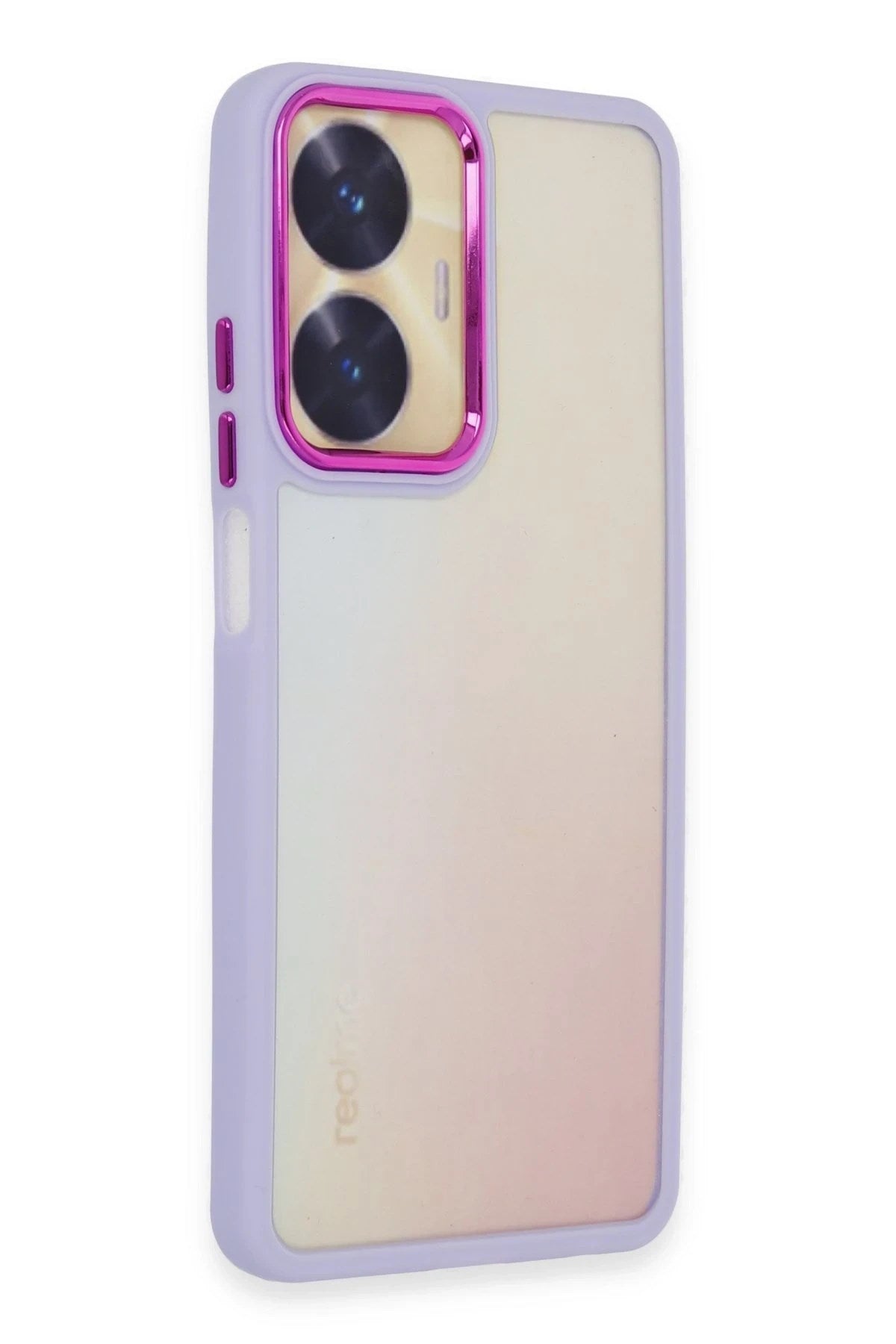 Mey İthalat® Realme C55 Kılıf Dora Kapak - Lila