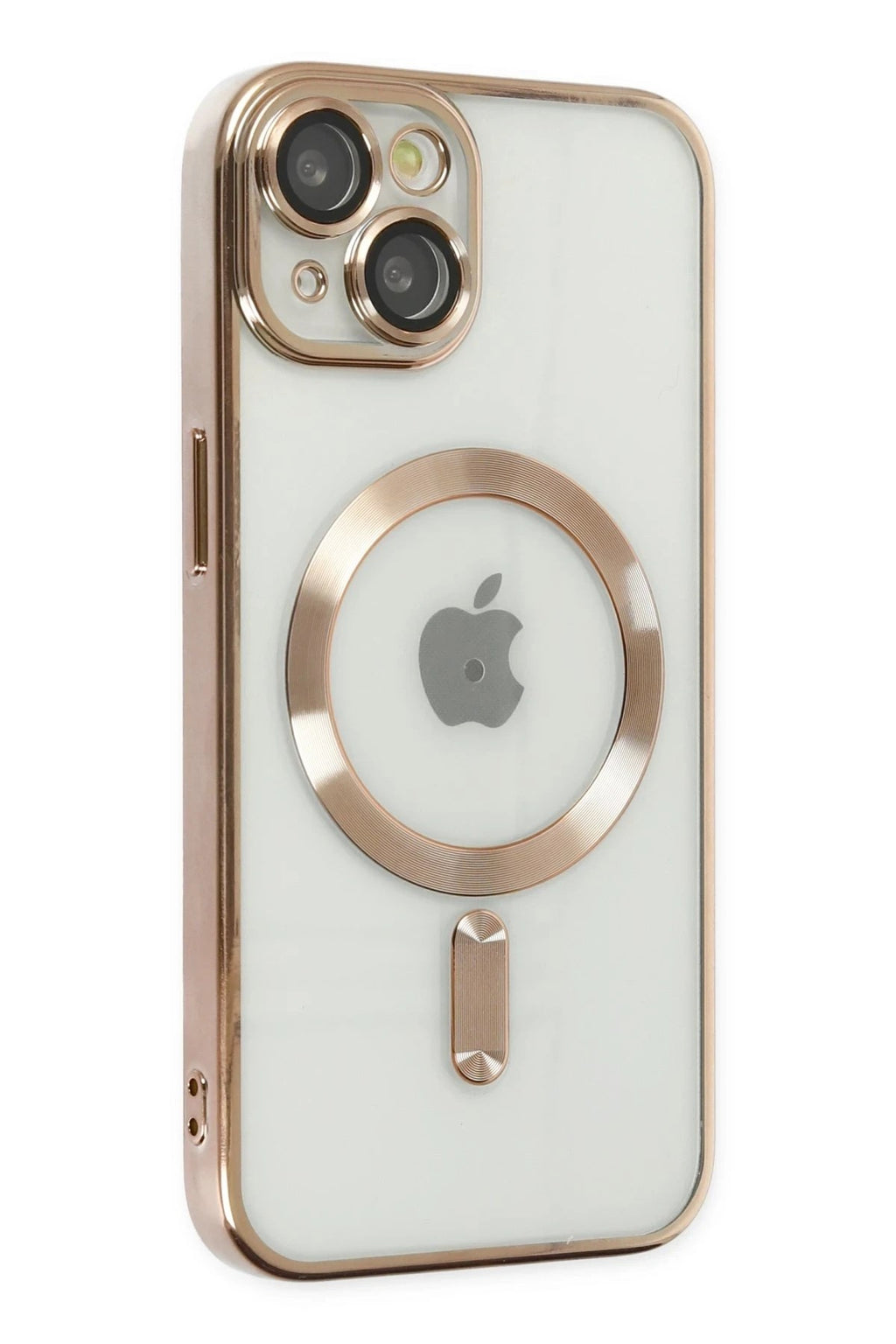 Mey İthalat® iPhone 14 Kılıf Kross Magneticsafe Kapak - Gold