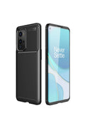Mey İthalat® One Plus 9 Pro Kılıf Auto Focus Karbon Kapak - Siyah