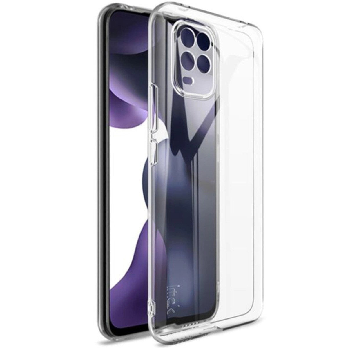 Mey İthalat® Mi 10 Lite Kılıf Lüx Şeffaf Silikon - Şeffaf