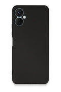 Mey İthalat® Tecno Spark 9 Pro Kılıf First Silikon - Siyah